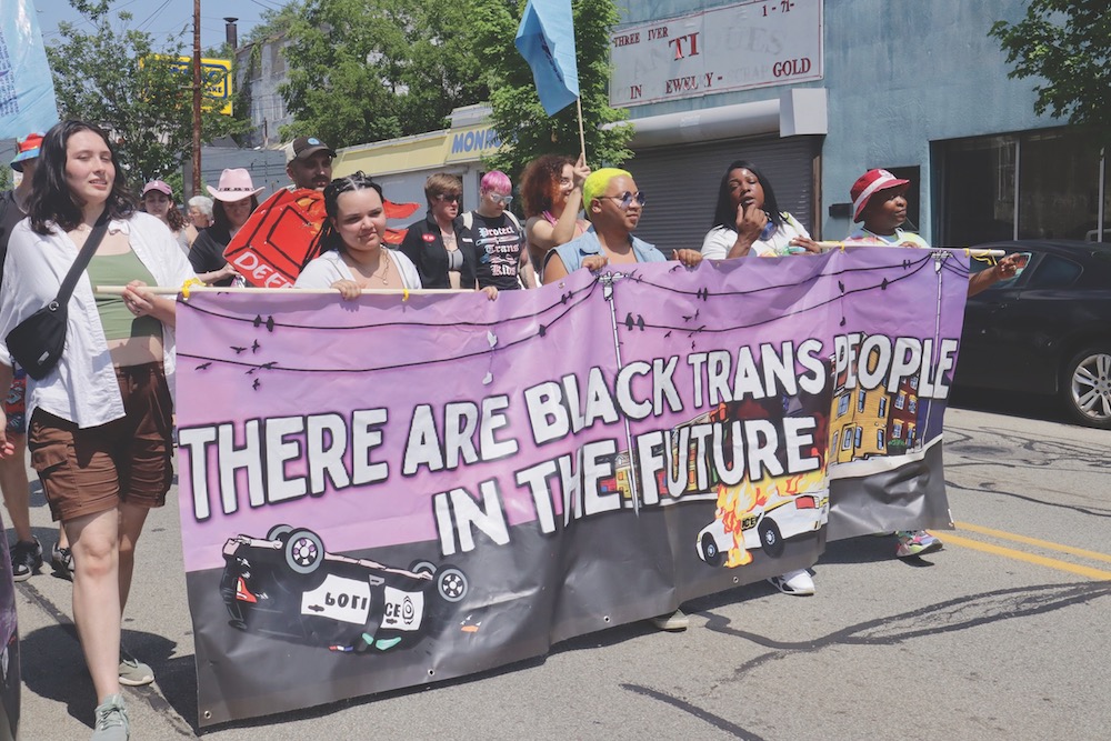 Trans Parade Banner