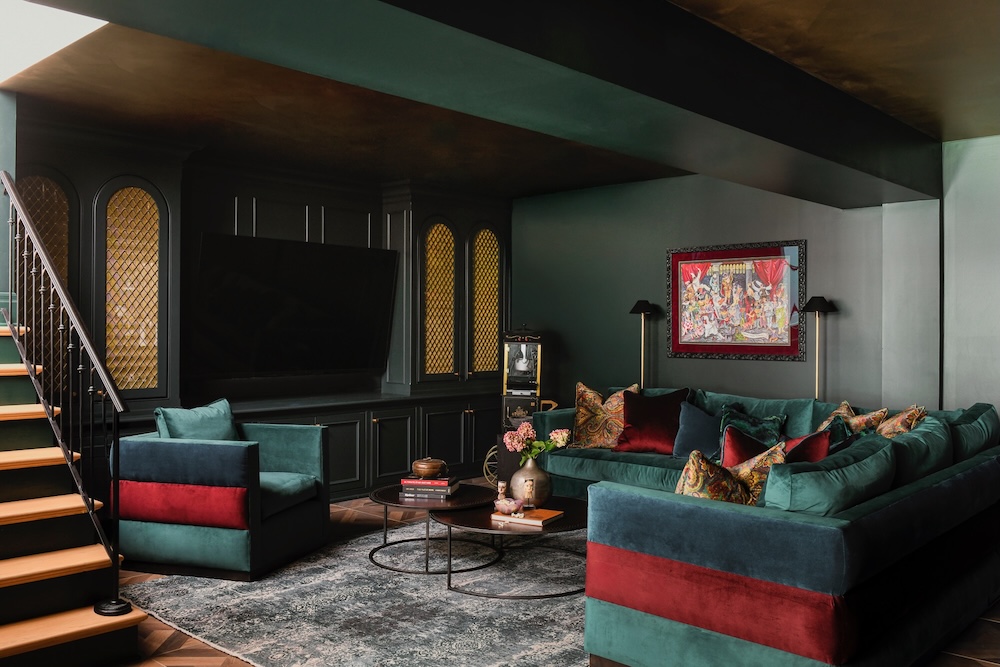 Interiors By Seashal Basementmoviearea